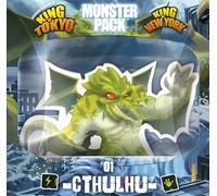 Iello, King of Tokyo: Cthulhu Monster Pack, Board Game, Ages 8+, 2 to 6 Players, 30 mins Minutes Playing Time