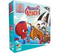 Iello, Kraken Attack, Board Game, Ages 7+, 1 to 4 Players, 25 mins Minutes Playing Time