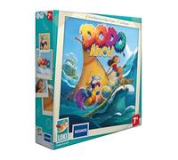 IELLO Loki Explore - Dodo AHOI! - Versión francesa - Juego Cooperativo Infantil - Barco en Equilibrio, Tarjetas & Huevo de Dodo para Proteger - 2 a 4 Jugadores - 25 Min - 7 Años y +