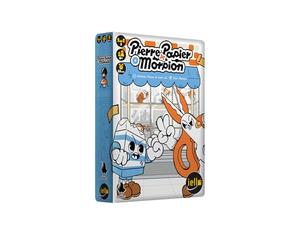 IELLO Pierre Paper Morpion - Juego para 2 Jugadores Que mezclan Piedra-Papier-Cisos, Morpion y Colección de Fichas - Rápido, Divertido y Estratégico