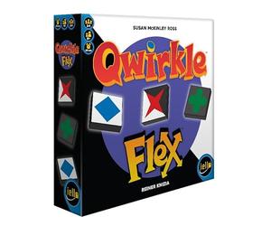 IELLO Qwirkle Flex - Versión Francesa - Juego de Mesa Familiar de lógica y Estrategia con puntuaciones en Diagonal | 2 a 4 Jugadores | 30 min | a Partir de 8 años