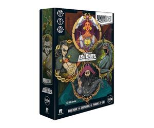 IELLO Unmatched: Batallas de Leyenda - Volumen 3 | Juego de mesa de enfrentamiento asimétrico | Loki, Barba Negra, Pandora & Chupacabra | Duelos Rápidos y Estratégicos