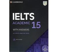 IELTS 15 Academic Student's Book with Answers with Audio with Resource Bank