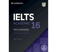 IELTS 16 Academic. Student's Book with Answers with downloadable Audio with Resource Bank