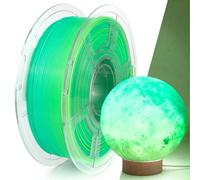 IEMAI Filamento PETG 1.75mm 1Kg, Arcoíris PETG Translúcido Amarillo y Verde, Alta Velocidad Impresora 3D Filamento, Precisión Dimensional +/- 0.02mm