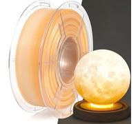 IEMAI Filamento PETG 1.75mm 1Kg, Arcoíris PETG Translúcido Naranja y Blanco, Alta Velocidad Impresora 3D Filamento, Precisión Dimensional +/- 0.02mm