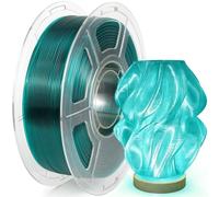 IEMAI Filamento PETG 1.75mm 1Kg, PETG Transparente Azul Océano Alta Velocidad Impresora 3D Filamento, Precisión Dimensional +/- 0.02mm