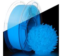 IEMAI Glow in The Dark PETG Filamento 1.75mm 1KG, Azul Luminoso PETG Filamento para Impresora 3D, Precisión Dimensional +/- 0.02mm