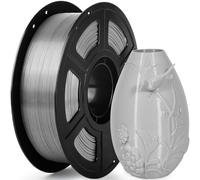 IEMAI PETG Filamento 1.75mm Plata 1KG, Filamento para Impresora 3D PETG de Fuerte Tenacidad, Compatible con Impresoras 3D Bambu Lab, Precisión Dimensional +/- 0.02mm