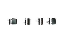 IENQBVL Coche Salida Ventilación Ajuste De Las Paletas del Regulador Rejilla Salida del Aire Acondicionado para Toyota para Land Cruiser 200 LC200 2008-2015 Salida Aire Acondicionado(Set Black)