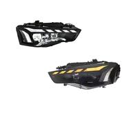 IENQBVL Conjuntos De Faros LED Antiniebla DRL Intermitentes Freno Y Luz Carretera Para A5 S5 A5L 2008-2016(2008-2011)