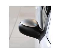 IENQBVL Cubiertas Espejo Retrovisor para Peugeot 206 207 Repuesto Negro Cubierta Espejo Retrovisor Lateral Izquierdo Y Derecho Carcasa Espejo Retrovisor Cubierta Espejo Lateral(Izquierda)
