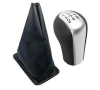 IENQBVL Palanca De Cambios Pomo Para Toyota Para Corolla Para AYGO Para YARIS Para VITZ 1998-2003 Pomo De Palanca Cambios Funda Protectora Collarín(B0228 and K0623)