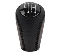 IENQBVL Palanca De Cambios Pomo Pomo De Palanca Cambios Cuero Con Bola Para MAZDA 3 BK BL 5 CR CW 6 II GH CX-7 ER MX-5 NC III Interior 5/6 Velocidades(Suture 6 speed)