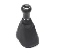 IENQBVL Palanca De Cambios Pomo Pomo De Palanca Cambios Cuero Sintético Para Seat Para Ibiza 1996-2001 Transmisión Manual 5/6 Velocidades(A-5 Speed)