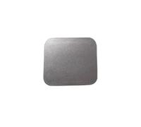 IENQBVL para Toyota para Corolla 2019-2023 Cubierta del Parachoques Trasero del Remolque del Automóvil Tapa Protectora Gancho Remolque(Silver Metal)
