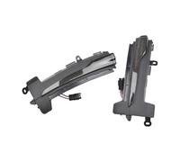 IENQBVL Para Volvo XC60 2014-2017 Luz Intermitente De Espejo Lateral Dinámico LED Indicador De Señal De Giro 31371878 31371879 (Smoked)