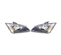 IENQBVL Un Par De Faros Delanteros Para Ford Para Focus 2005-2008 Con Luz Intermitente 1480990 1LL010201031 4M5113101BD 4M5113101A(Black)
