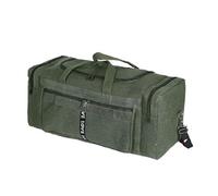 IENYU Bolsa de equipaje de viaje para gimnasio, gran capacidad, para viajes de negocios, deportes, portátil, multifunción, de lona, para hombre, Verde L, Talla única