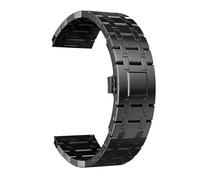 IENYU Stainless Steel Luxury Band For Galaxy Watch 5 Pro 40/44mm 42/46mm For Huawei Gt 2/3 Pro Metal Strap 20mm 22mm WatchBands(Black-Tool,GT3Pro 46)