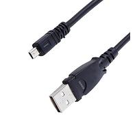 ienza DMW-USBC1 - Cable de carga y transferencia de fotos para cámaras Panasonic Lumix DMC-G7 ZS40 ZS50 TS30 SZ3 TZ8 TZ11 TZ15 TZ24 y más (ver lista de modelos compatibles)