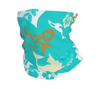 IEOIAEKI Diadema de invierno con diseño de dibujos animados de anime H2O Just Add Water, calentador de cuello, para hombres y mujeres, senderismo, correr, tubo, bufanda, bandana para la cara