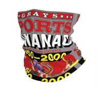 IEOIAEKI Grays Sports Almanac Complete Sports Statistics - Diadema para invierno, calentador de cuello, bufanda de tubo de regreso al futuro
