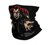 IEOIAEKI Korol I Shut Bandana de invierno para el cuello, a prueba de viento, bufanda para la cara, senderismo, terror ruso, punk, banda The King and Jester Gaiter