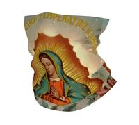 IEOIAEKI Our Lady Of Guadalupe - Bufanda de invierno para hombre, a prueba de viento, para senderismo, diadema de la Virgen María Católica