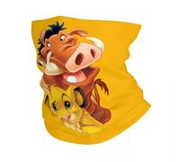 IEOIAEKI The Lion King Simba Bandana de invierno para mujer, a prueba de viento, bufanda facial para senderismo, película de dibujos animados