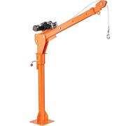 IEOWY Grúa para camioneta Pickup con Motor de 500 kg de Capacidad y Giro de 360°. Grúa Pluma para camión con Tres Brazos y capacidades de 100 kg, 250 kg y 500 kg. Polipastos eléctricos.