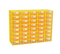 IEOWY Organizador de Almacenamiento de 40 cajones, Caja de Herramientas apilable para Cuentas, Tuercas, Tornillos y Manualidades, Ideal para el hogar, el Garaje y la organización empresarial.