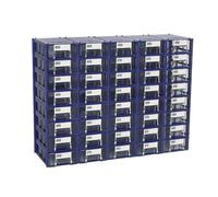 IEOWY Organizador de Almacenamiento de 40 cajones, Caja de Herramientas apilable para Cuentas, Tuercas, Tornillos y Manualidades, Ideal para el hogar, el Garaje y la organización empresarial.