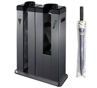 IEOWY Paragüero Comercial para Entrada - Envolvedora automática de Paraguas húmedos - Empacadora automática de Paraguas Dobles/Paragüeros (BlackGold)