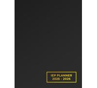 IEP Caseload Planner 2025-2026: Special Education Organizer for Teachers, 30 Student in Caseload, Academic Year from August 2025 to July 2026