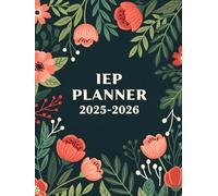 IEP Caseload Planner 2025-2026: Special Education Organizer for Teachers, 30 student in Caseload, Academic Year From August 2025 to July 2026
