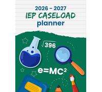 IEP Caseload Planner 2026-2027: Special Education Organizer for Teachers, 30 Student in Caseload, Academic Year from August 2026 to July 2027