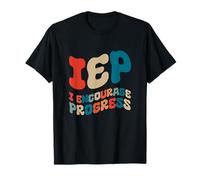 IEP I Fomento el Progreso Educación Especial SPED Groovy Retro Camiseta