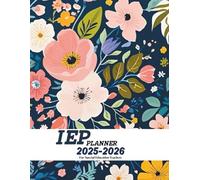 IEP Planner 2025-2026 8.5 X 11 for 30 Students: Simple Organizer for Special Education Teacher's includes 270 Pages.