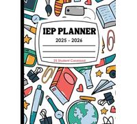 IEP Planner 2025- 2026 School Year for Special Education Teachers (25 Student Caseload) IEP Case Manager Organization