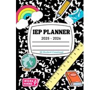 IEP Planner 2025- 2026 School Year for Special Education Teachers (50 Student Caseload) IEP Case Manager Organization