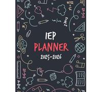 IEP Planner 2025-2026: Special Education Organizer for Teachers, 30 student in Caseload, Academic Year From August 2025 to July 2026