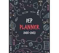 IEP Planner 2026-2027: Special Education Organizer for Teachers, 30 student in Caseload, Academic Year From August 2026 to July 2027