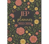 IEP Planner • 30 SPED Student Caseload • Comprehensive Special Education Teacher Organizer • Student Data Tracker Notebook: IEP Snapshot + Data Collection | 8.5x11” (Blush Pink/Yellow Floral)