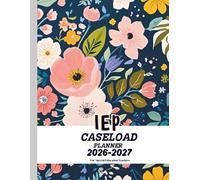 IEP Planner: for Special Education Teachers | 30 Student Caseload Organizer | Academic School Year