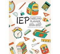 IEP Planner: School Year For Special Education Teachers | Meetings Organization (20 Student Caseload)