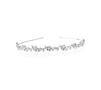 IERCZA 1Piezas Diademas Nupciales de Boda, Diadema de Cristal de Imitación para Cabello, Tocado de Corona para Fiesta Novia Boda Corona Nupcial Pelo Mujeres Accesorios