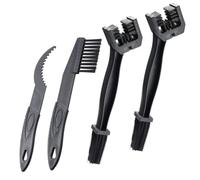 ieron 4 cepillos de limpieza de cadenas de bicicleta para motocicleta, multifuncional, para cadena de bicicleta, cepillo limpiador de bielas para motocicleta, MTB, bicicleta de carretera de montaña