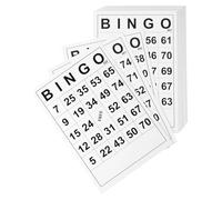 Ieron 60 Tarjetas de Bingo Que no se repiten para diversión, reuniones de Bingo, Regalos de Fiesta, escuelas, Juegos de Grupos Grandes