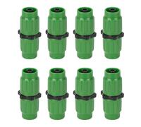 Ieron 8 Piezas de Herramientas de reparación de mangueras de jardín, Conectores de Manguera de jardín expandibles adecuados para mangueras de 8 mm de diámetro Interior a 11 mm de diámetro Exterior